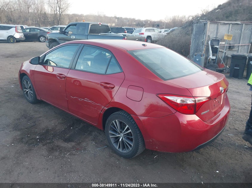 VIN 2T1BURHE9HC883762 2017 TOYOTA COROLLA LE