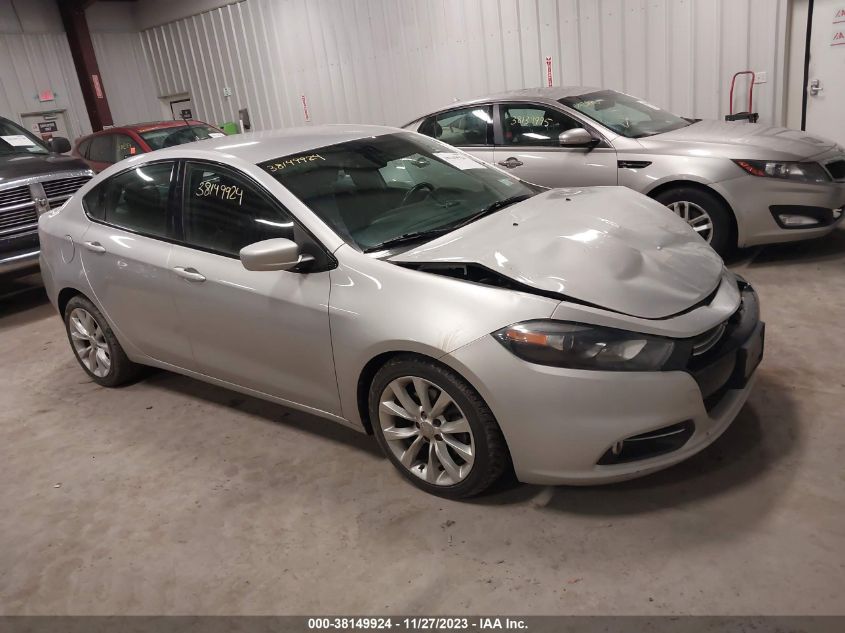 2013 DODGE DART SXT - 1C3CDFBA4DD123233