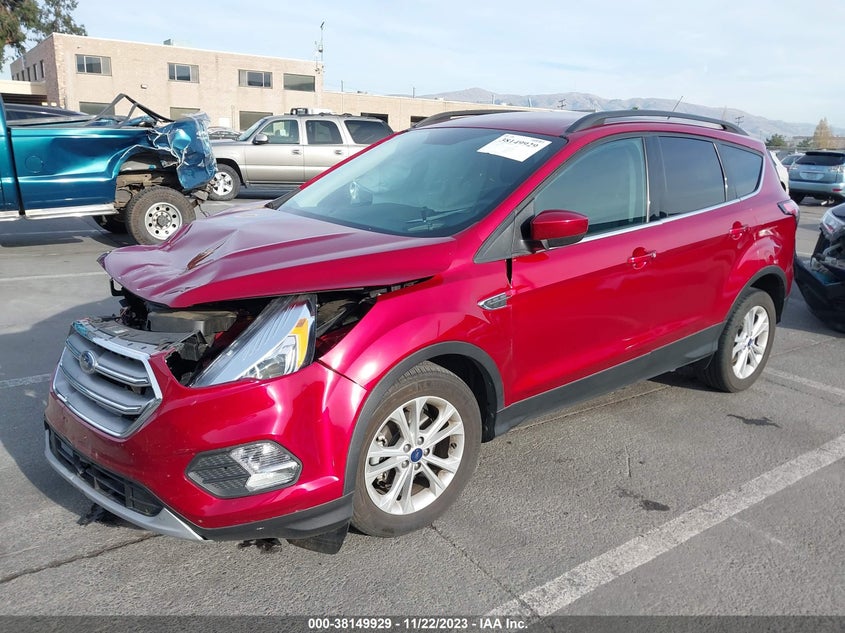 VIN 1FMCU0GD8HUE55124 2017 FORD ESCAPE SE