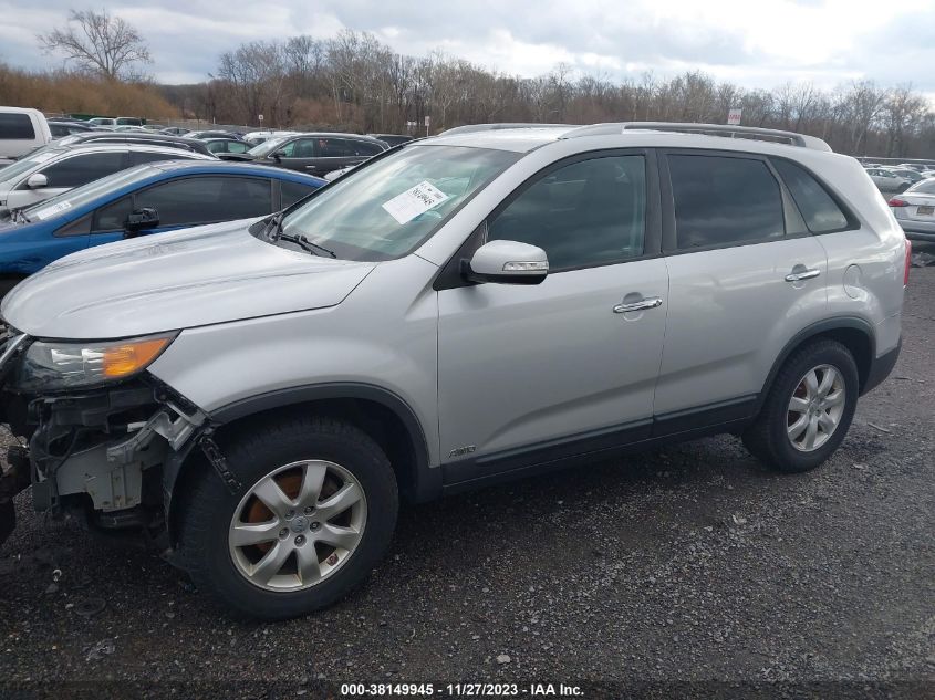 2013 KIA SORENTO LX - 5XYKTCA60DG414965