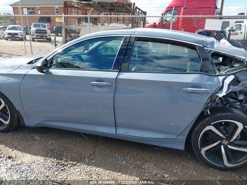 VIN 1HGCV2F31NA004766 2022 HONDA ACCORD SPORT