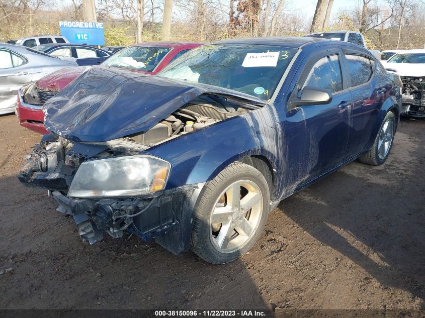 2013 DODGE AVENGER SE - 1C3CDZAG0DN769709
