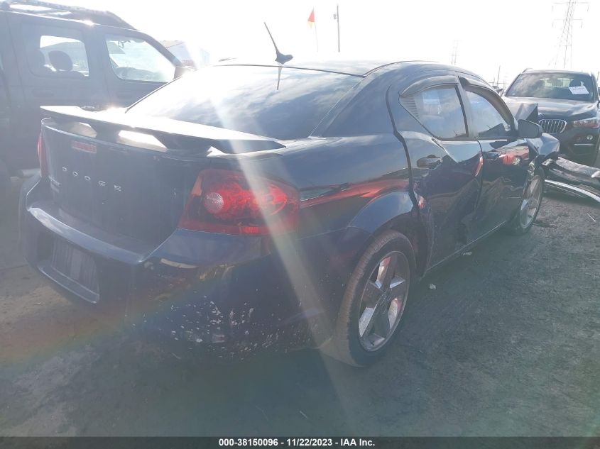2013 DODGE AVENGER SE - 1C3CDZAG0DN769709