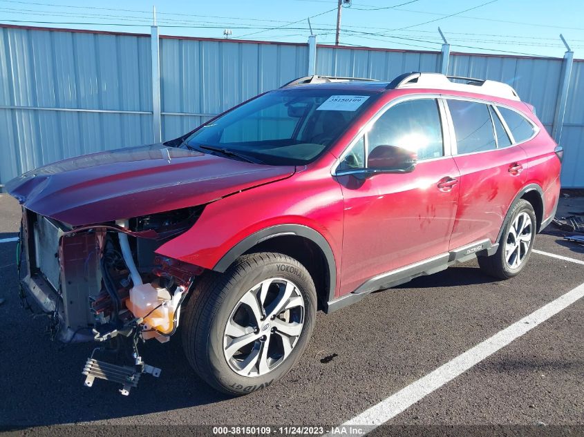 2022 SUBARU OUTBACK LIMITED - 4S4BTANC4N3199743