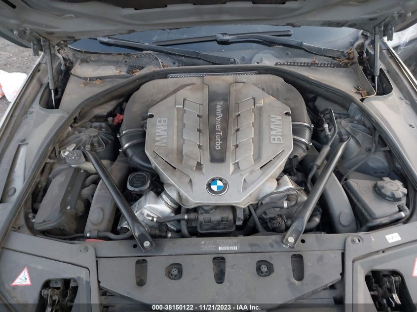 2013 BMW 550I - WBAFR9C53DDX79563