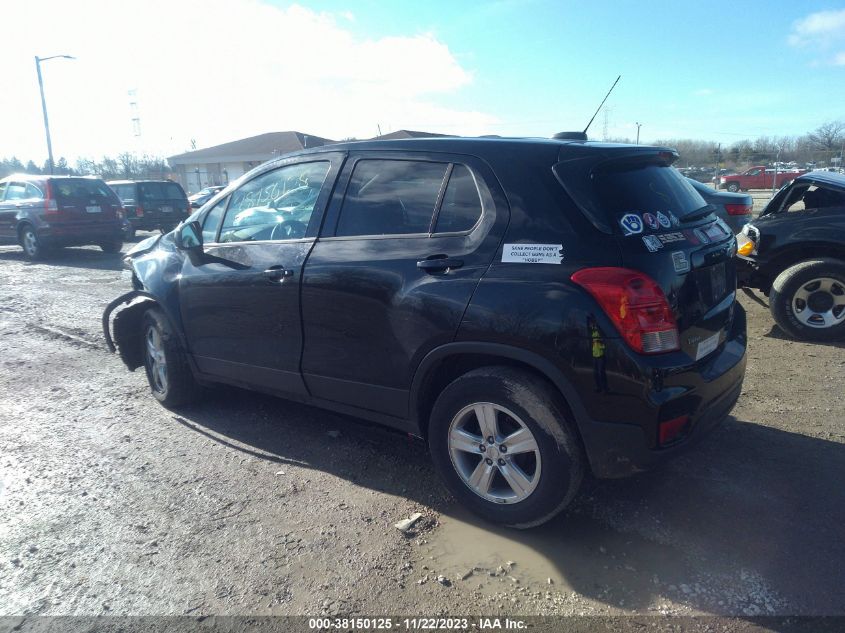 2019 CHEVROLET TRAX LS - 3GNCJKSB0KL219428