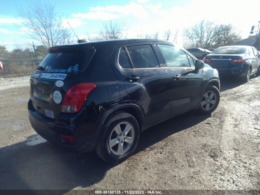 2019 CHEVROLET TRAX LS - 3GNCJKSB0KL219428