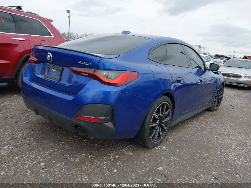 2023 BMW 430I GRAN COUPE XDRIVE - WBA73AV03PFN92910