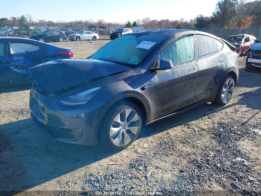 VIN 5YJYGDEE9MF120753 2021 TESLA MODEL Y