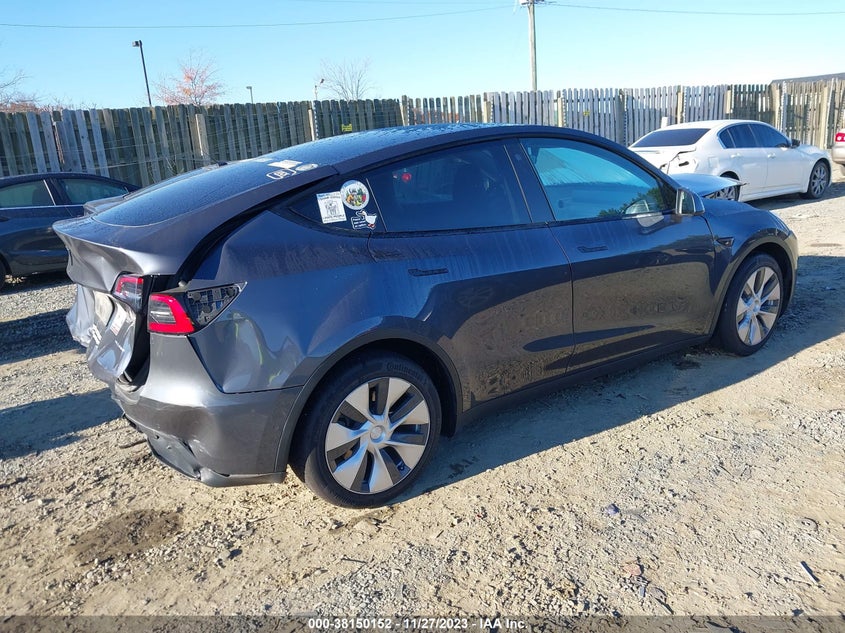 VIN 5YJYGDEE9MF120753 2021 TESLA MODEL Y