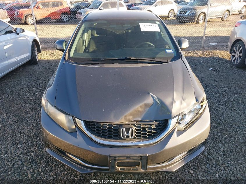 2013 HONDA CIVIC LX - 2HGFB2F57DH574925
