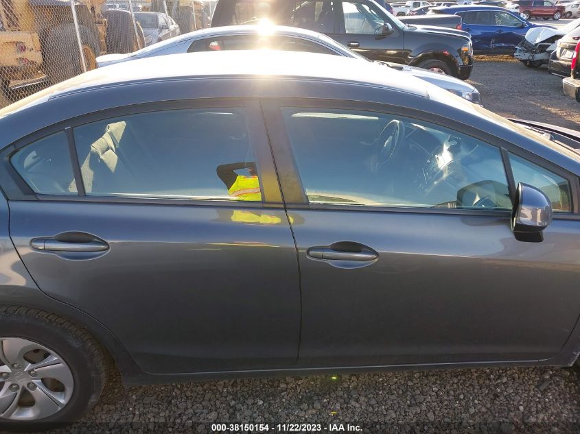 2013 HONDA CIVIC LX - 2HGFB2F57DH574925