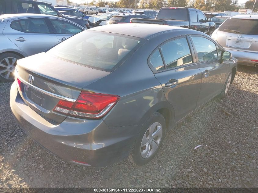 2013 HONDA CIVIC LX - 2HGFB2F57DH574925