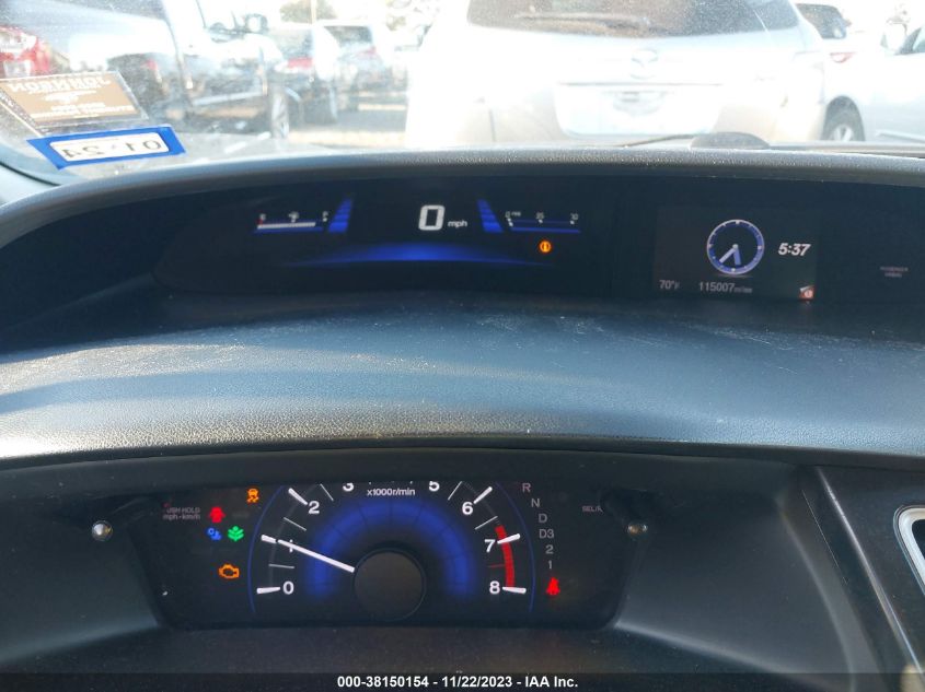 2013 HONDA CIVIC LX - 2HGFB2F57DH574925