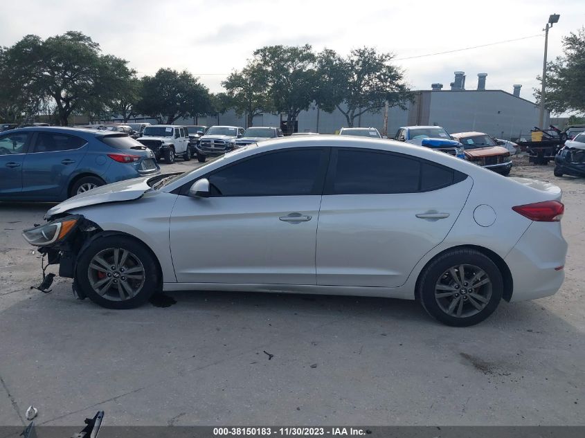 2018 HYUNDAI ELANTRA SEL/VALUE/LIMITED - 5NPD84LF2JH249227