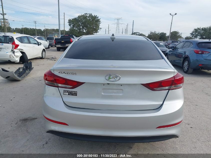 2018 HYUNDAI ELANTRA SEL/VALUE/LIMITED - 5NPD84LF2JH249227
