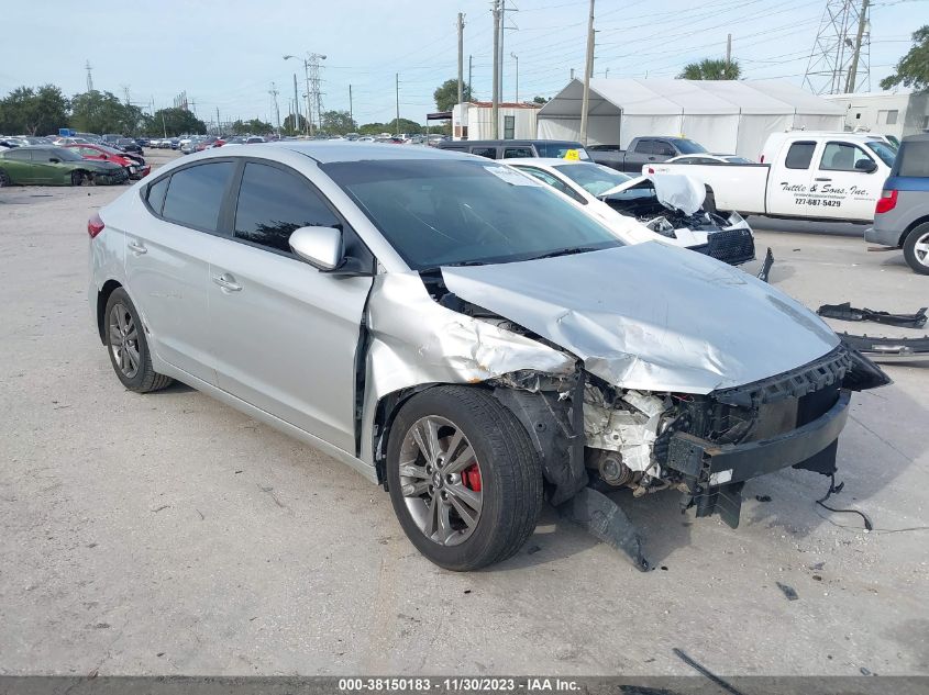 2018 HYUNDAI ELANTRA SEL/VALUE/LIMITED - 5NPD84LF2JH249227