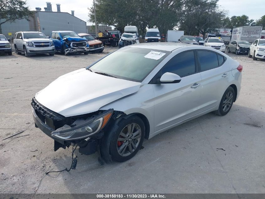 2018 HYUNDAI ELANTRA SEL/VALUE/LIMITED - 5NPD84LF2JH249227