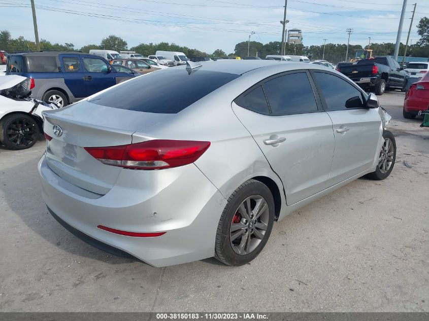 2018 HYUNDAI ELANTRA SEL/VALUE/LIMITED - 5NPD84LF2JH249227