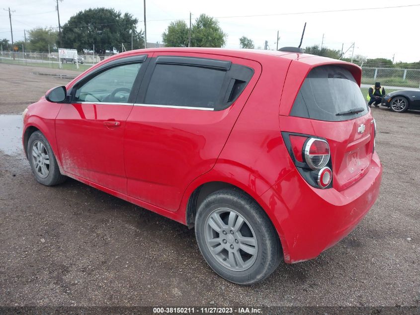 2015 CHEVROLET SONIC LT - 1G1JC6SHXF4132940