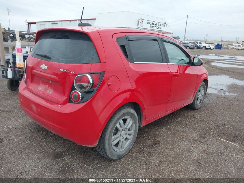2015 CHEVROLET SONIC LT - 1G1JC6SHXF4132940
