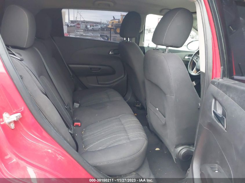 2015 CHEVROLET SONIC LT - 1G1JC6SHXF4132940