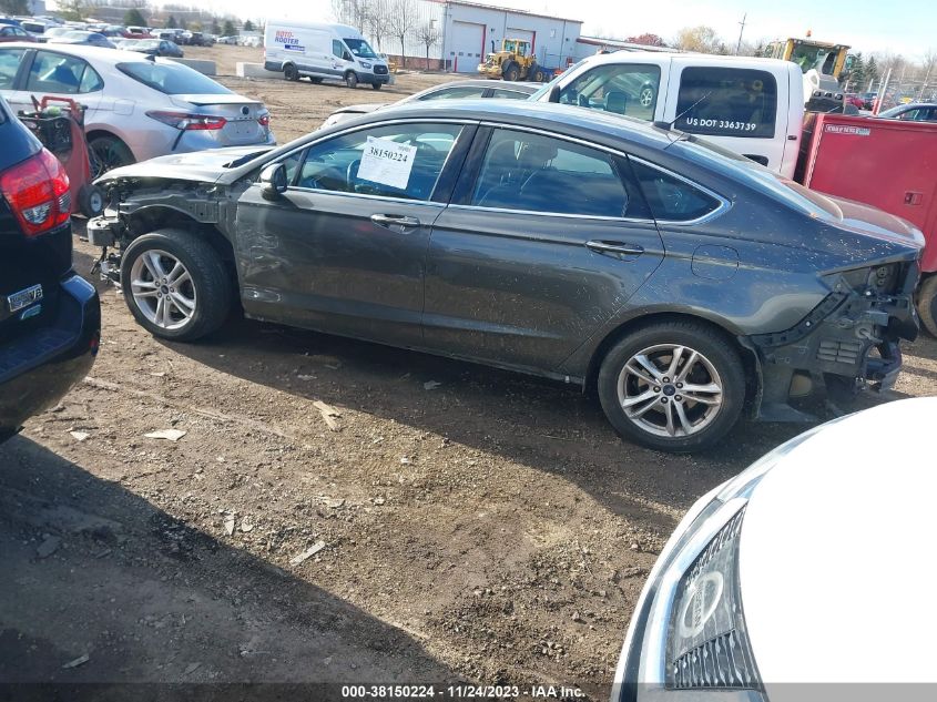 2018 FORD FUSION SE - 3FA6P0HD3JR185844