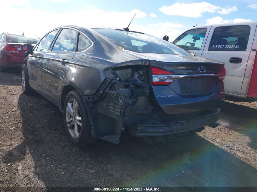 2018 FORD FUSION SE - 3FA6P0HD3JR185844