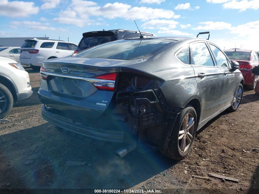 2018 FORD FUSION SE - 3FA6P0HD3JR185844