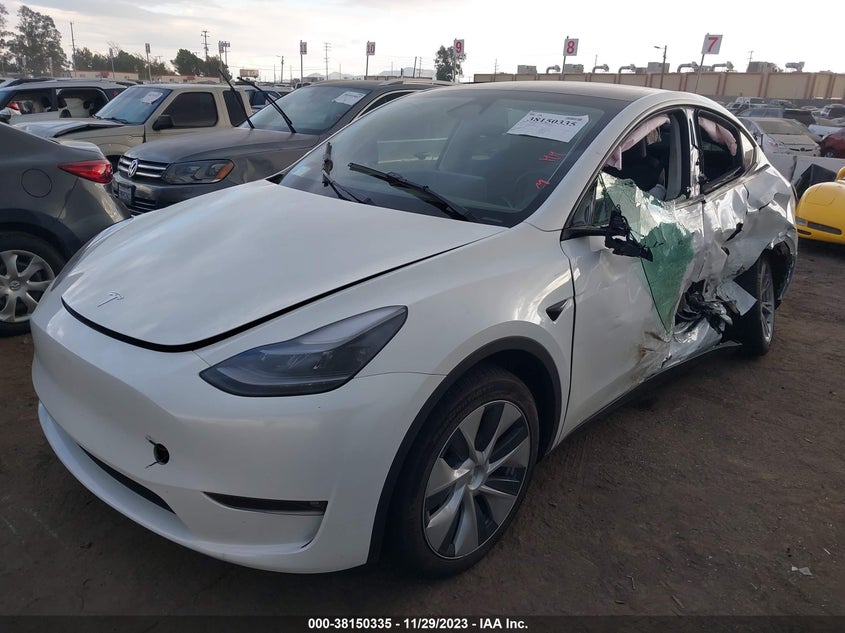 VIN 7SAYGDEE2PF809962 2023 TESLA MODEL Y
