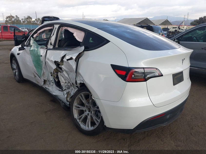 VIN 7SAYGDEE2PF809962 2023 TESLA MODEL Y