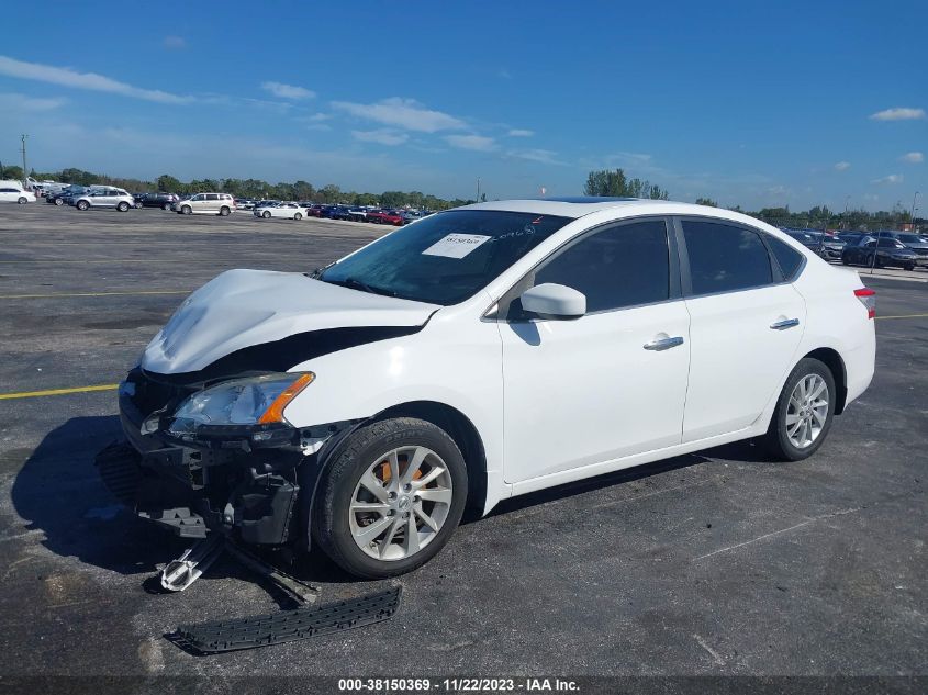 2015 NISSAN SENTRA S/SV/SR/SL - 3N1AB7AP1FY220963