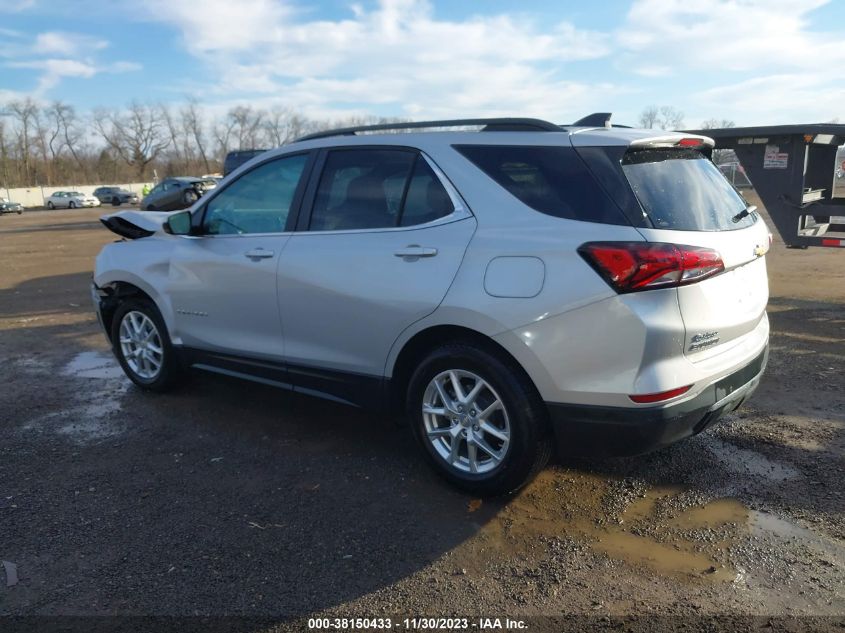 2022 CHEVROLET EQUINOX FWD LT - 3GNAXKEV5NL241330