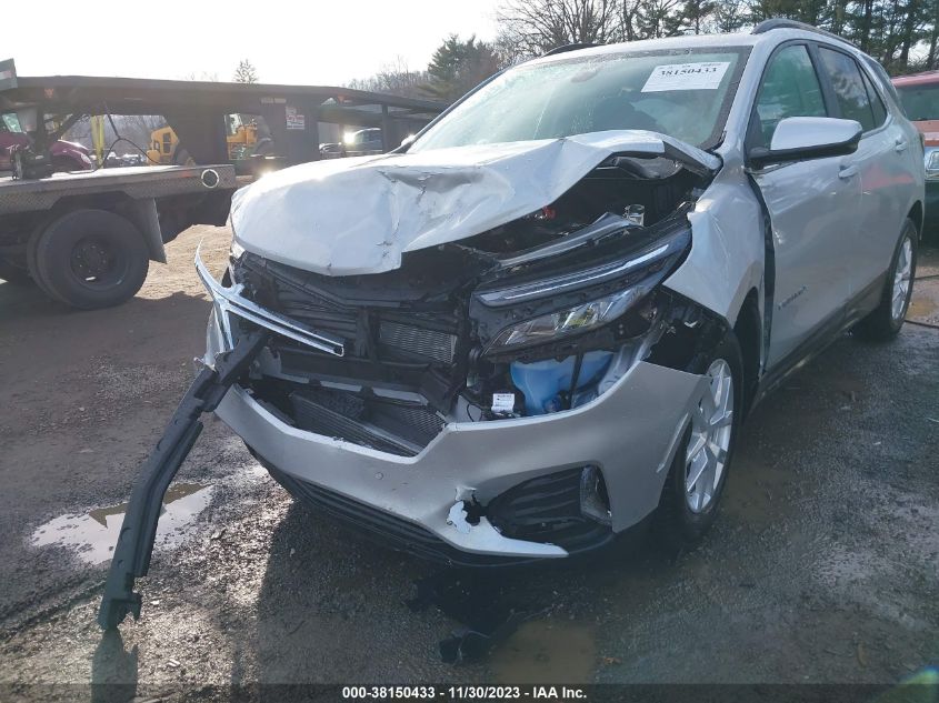 2022 CHEVROLET EQUINOX FWD LT - 3GNAXKEV5NL241330