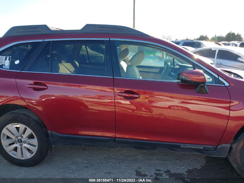 2017 SUBARU OUTBACK 2.5I PREMIUM - 4S4BSAFC9H3396672