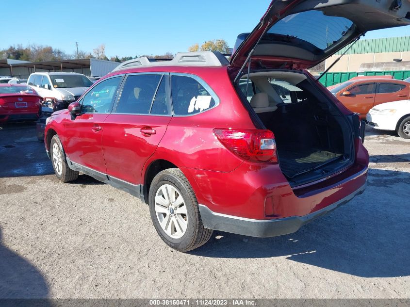 2017 SUBARU OUTBACK 2.5I PREMIUM - 4S4BSAFC9H3396672