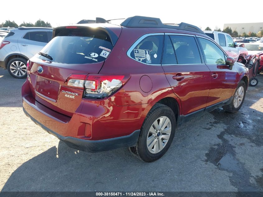 2017 SUBARU OUTBACK 2.5I PREMIUM - 4S4BSAFC9H3396672