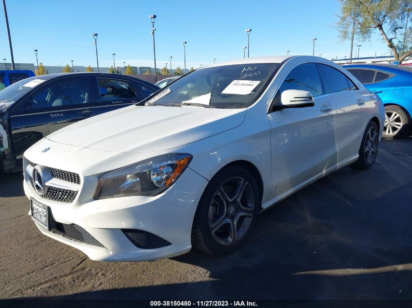 2014 MERCEDES-BENZ CLA 250 - WDDSJ4EB6EN052949