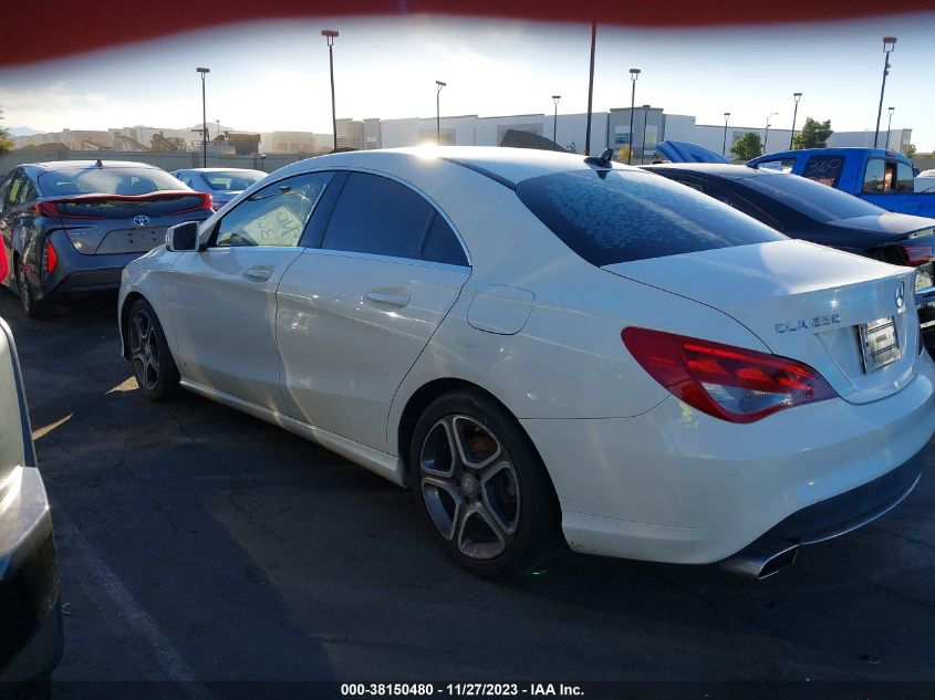 2014 MERCEDES-BENZ CLA 250 - WDDSJ4EB6EN052949