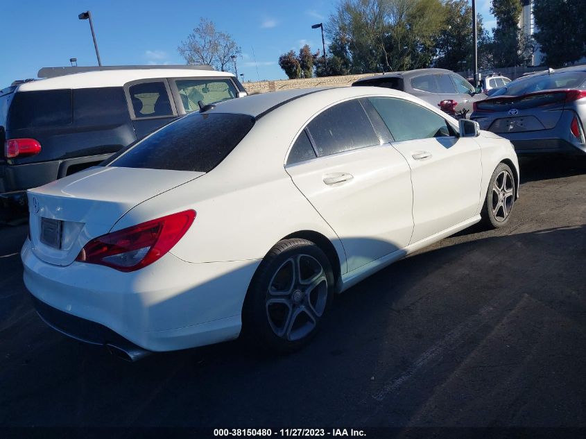 2014 MERCEDES-BENZ CLA 250 - WDDSJ4EB6EN052949