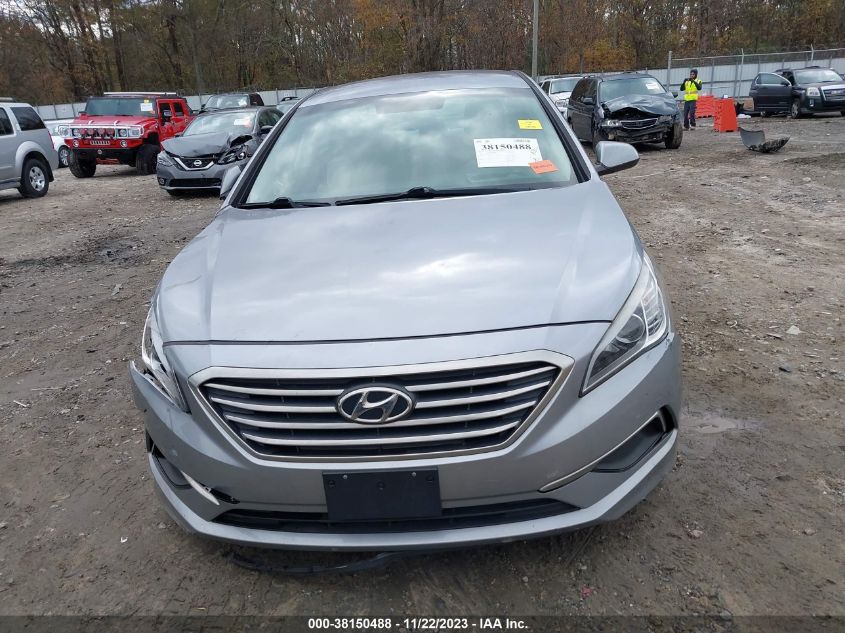 2017 HYUNDAI SONATA 2.4L - 5NPE24AF2HH580103