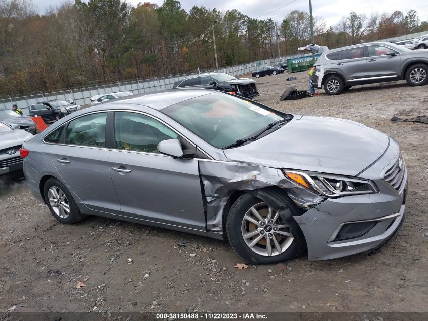 2017 HYUNDAI SONATA 2.4L - 5NPE24AF2HH580103