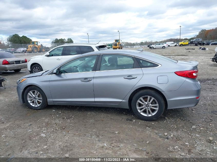 2017 HYUNDAI SONATA 2.4L - 5NPE24AF2HH580103