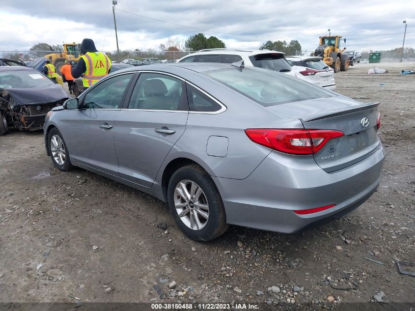 2017 HYUNDAI SONATA 2.4L - 5NPE24AF2HH580103