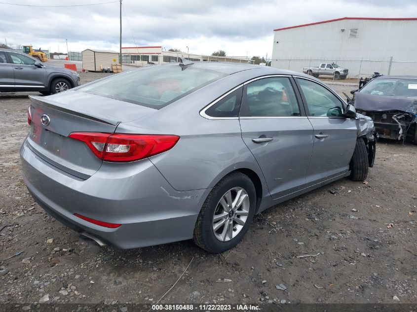 2017 HYUNDAI SONATA 2.4L - 5NPE24AF2HH580103