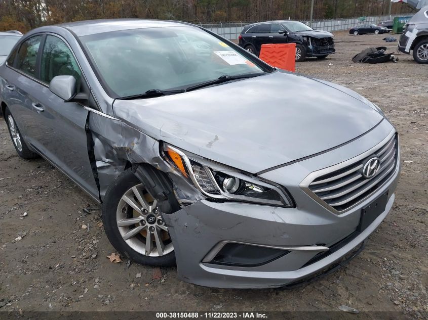 2017 HYUNDAI SONATA 2.4L - 5NPE24AF2HH580103