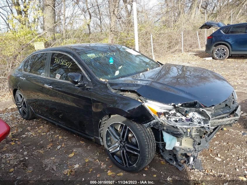 2017 HONDA ACCORD SPORT - 1HGCR2F6XHA113861