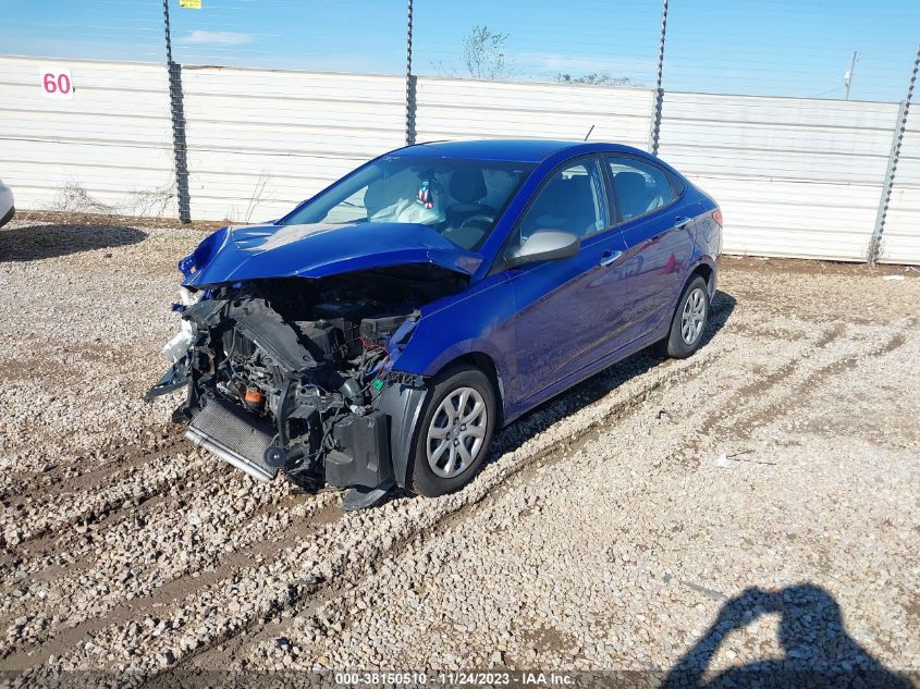2013 HYUNDAI ACCENT GLS/GS - KMHCT4AE7DU528182