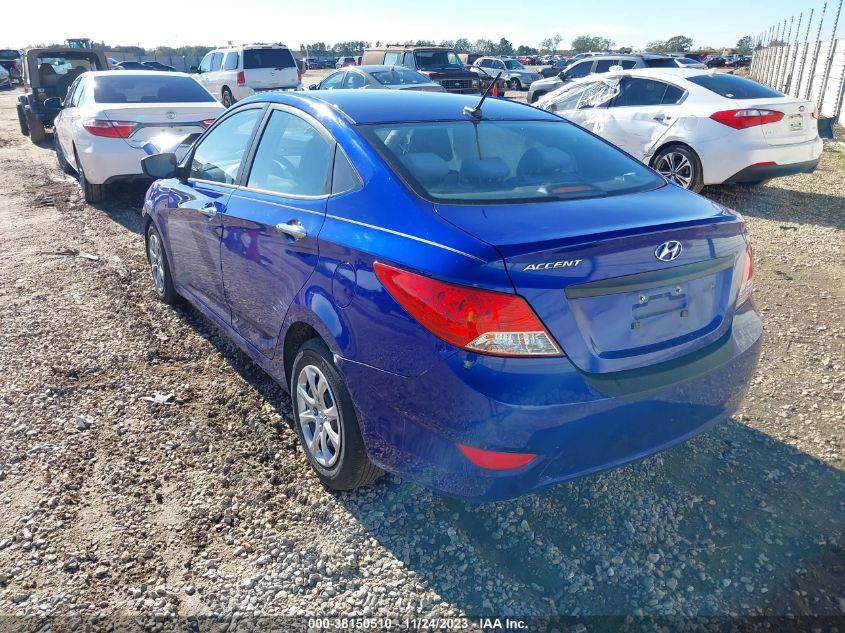 2013 HYUNDAI ACCENT GLS/GS - KMHCT4AE7DU528182