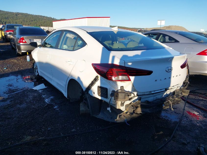 2019 HYUNDAI ELANTRA SEL/VALUE/LIMITED - 5NPD84LF9KH468431